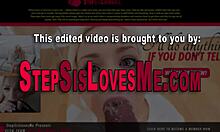 Cute stepsis rides and sucks cock