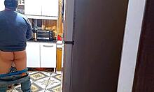 The Kitchen Of Sin The Wife And Her Lover In BbW Photoshoot Parody