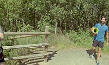 Intimate Encounter With Tattoo Influencer In Public Outdoor Spot