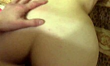 Red head russian girl gets anal fucked at home