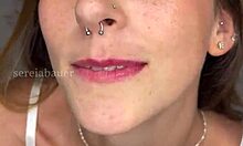 Loira, suck and finger your pussy!