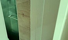 I surprised my horny stepsister in the bathroom, and she sucked my big cock!