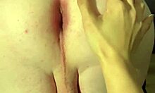 My gf gapes her ass with a buttplug!