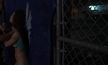 anal slut b gang bang rough outdoor public hook-up is anya 😜