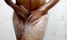 Hottest sexy girl pissing masturbating in bath