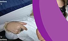 Pretty Petite Tatted Girl Takes Facial After Quick Blowjob