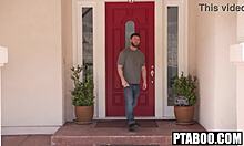 Busty Milf Gets Assfucked by Stranger While Searching for Lost Cat.