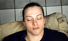 Huge Homemade Facial Blasting Right In Her Eyes