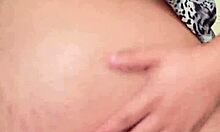 Horny Pregnant Maid Shows Big Boobs And Hairy Pussy!