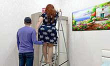 Stepson Helps Stepmom And She Agrees To Fuck