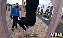 Jogging Ended Up as Hot Sex with Stranger and Cuckolding BF