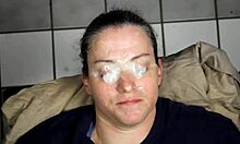 Huge Homemade Facial Blasting Right In Her Eyes