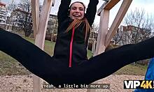 Jogging Ended Up as Hot Sex with Stranger and Cuckolding BF