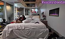 Ebony Milf In Rough Roleplay Gets Bound And Ridden By Big Black Cock