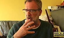 Ebony Submissive Deepthroats in Fetish BDSM Scene