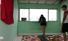 la puta de mi pr m me ayudo hacer cardio comiendo y follando su gran culote - historia completa