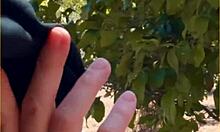 hot wife gives amazing public blowjob