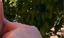 hot wife gives amazing public blowjob