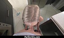 April Olsen Makes Naughty Moves with Stepbro in Bikini.