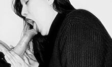 real amateur deep throat on xvideos with cum in mouth and orgasm