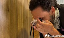 Intense Bondage Teasing With Wrapped Up Barefoot Feet And Stockings In Homemade Christmas Fetish.