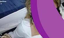 Pretty Petite Tatted Girl Takes Facial After Quick Blowjob