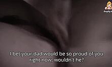 Step Sister Spreads Legs For Step Brother