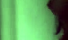 brunette babe with small natural tits gets sexy at home alone