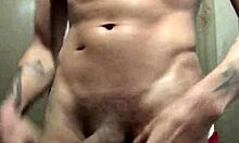 Amateur massage with tattooed solo compilation