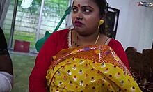 Desi Bhabhi Alone With Four Boys In Gangbang