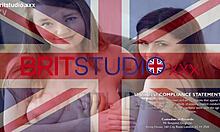 Two hot posh lesbians fuck and use a strap-on dildo in compilation