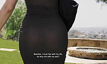 Friends in intimate anal training session