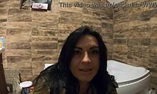 I, milfycalla, does pee play in bathtub with fur coat and pantyhose.