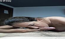 Mature Venezuelan wife gives extreme blowjob with massage