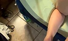 Pretty Hooker Takes A Huge Load On Her Back After Getting Fucked At The Trap House!