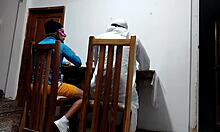 Sheikhs Friend Fucks Waitress Tableside - Forbidden Sex In Restaurant