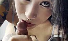 Blonde Teen Gives Blowjob To Friend In Dorm