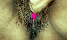 Hot Desi Bhabhi Inserts Dildo in Wet Pussy