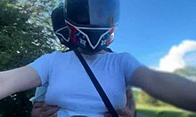 recogi un cliente de didi sin sostén y se dio cuenta de mis grandes tetas