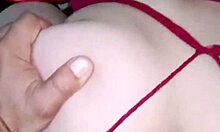 I met my neighbor in new lingerie, we had fun