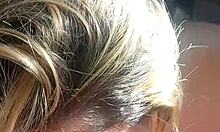 She gets mad cuz I blast his face with hot cumshot 😡💦