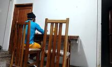 Sheikhs Friend Fucks Waitress Tableside - Forbidden Sex In Restaurant