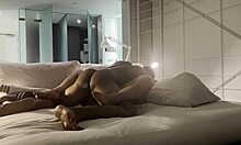 Creampie in the middle of the night with my friend - luiza marcato & leo santos