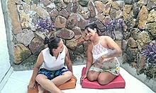 Colombian Babe Gets Horny From Stretches.