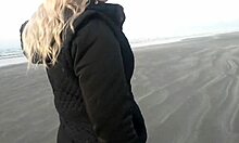 Watch her fuck on the beach?