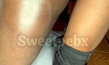 Sadeek shakes ass on big black cock for creampie