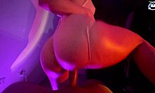 my big ass colombian neighbor grinds on my cock passionately