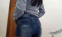 Secretary waits in boss's office, feeling excited