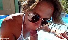 Ma salope gets amateur French fucking