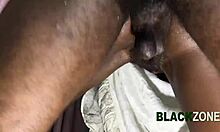 small booty african maid in costume interview